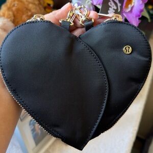 lululemon athletica Black Heart Clutch